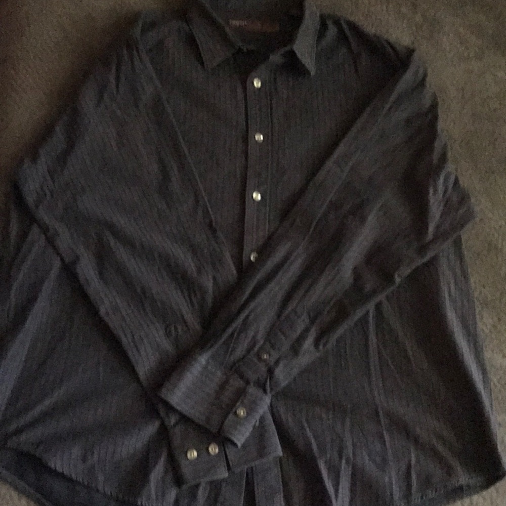 Perry Ellis XL long sleeve bottom up